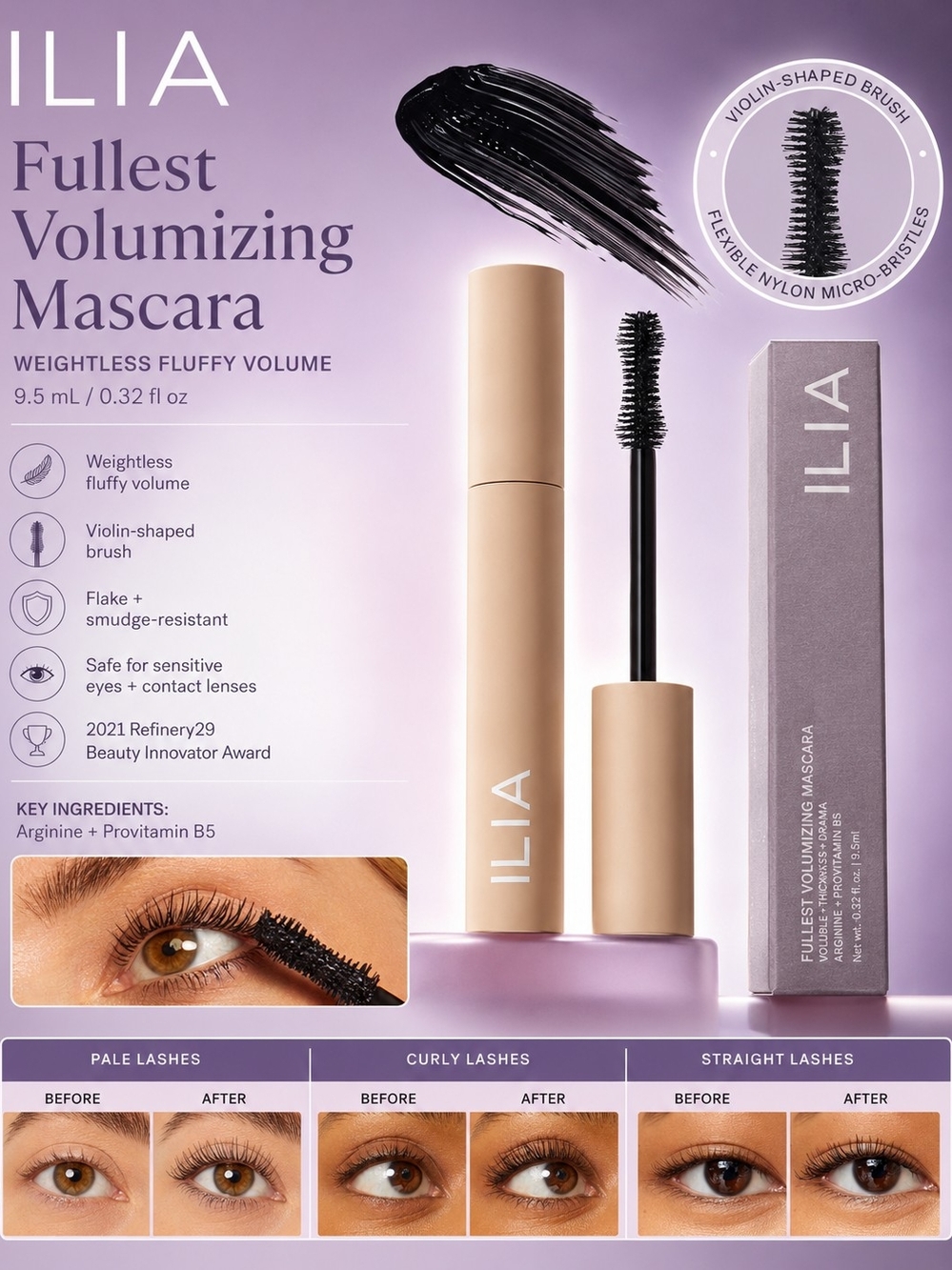 ILIA Fullest Volumizing Mascara